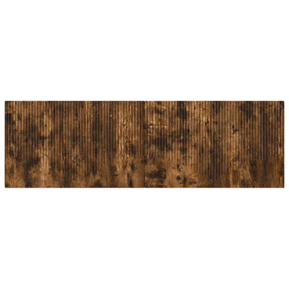 Wall-Mounted Headboard HOORN Smoked Oak Engineered Wood