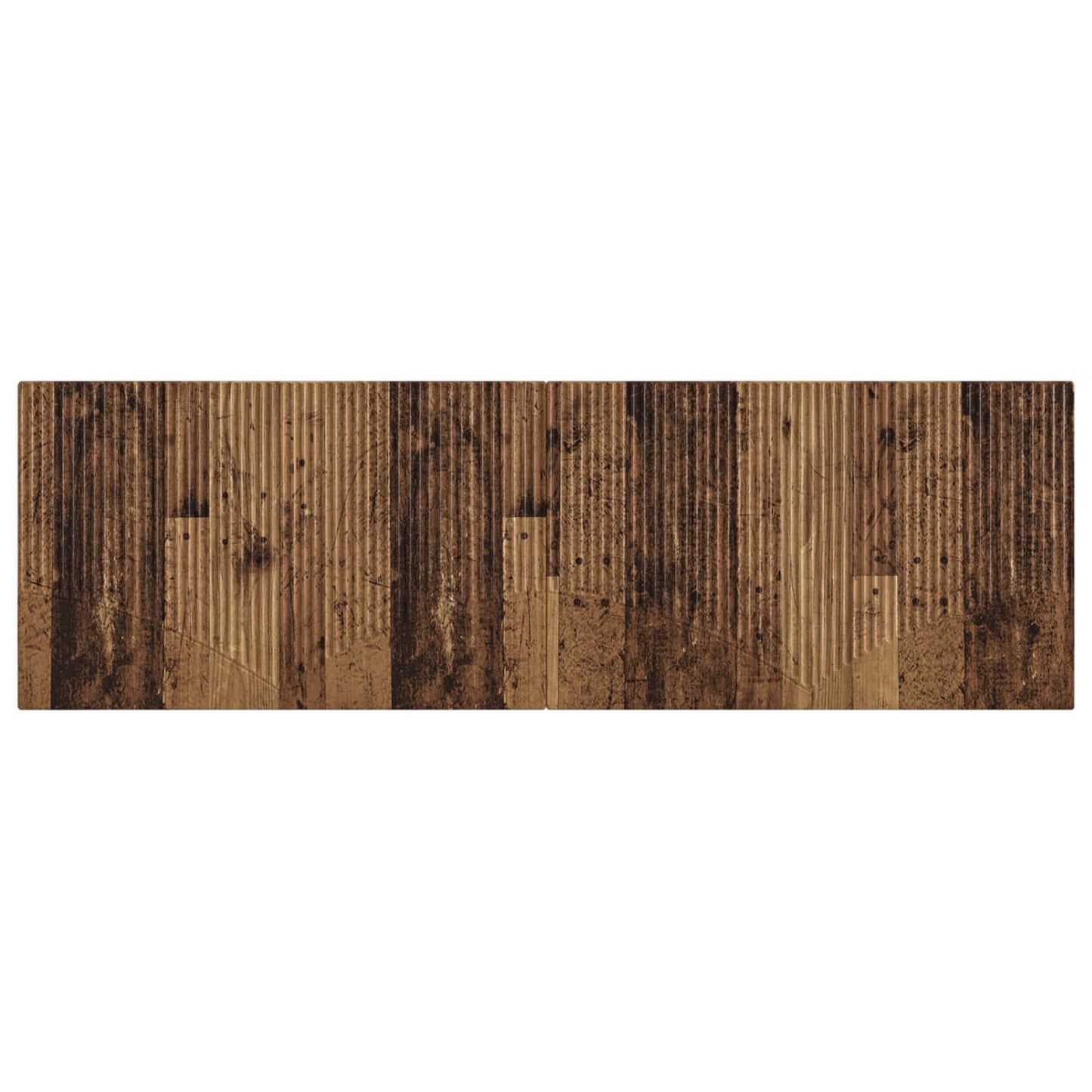 Wall-Mounted Headboard HOORN Old Wood Engineered Wood