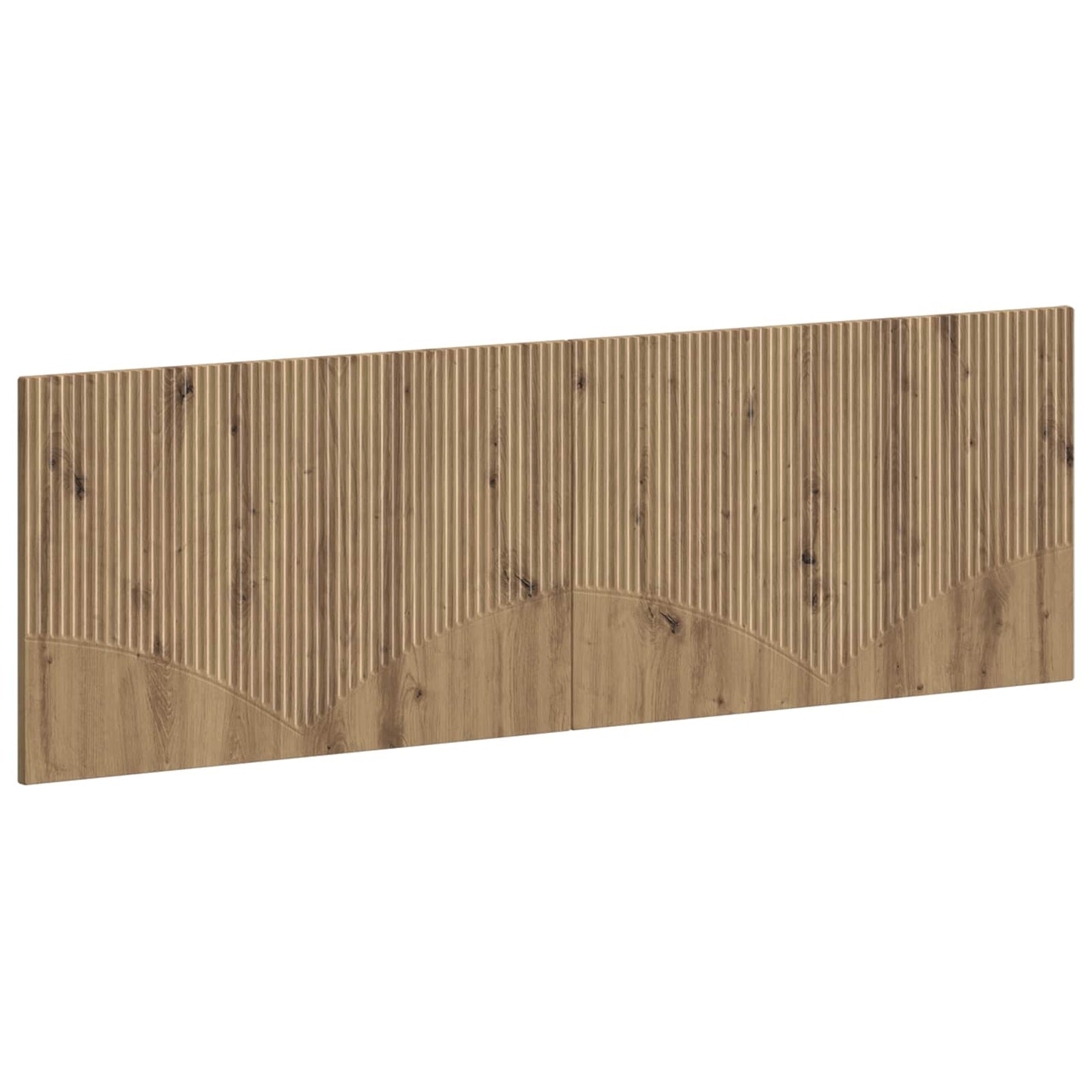 Wall-Mounted Headboard HOORN Artisan Oak Engineered Wood