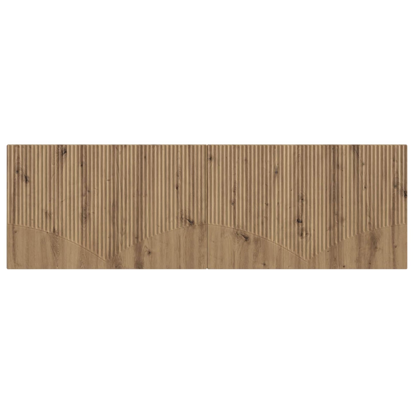 Wall-Mounted Headboard HOORN Artisan Oak Engineered Wood