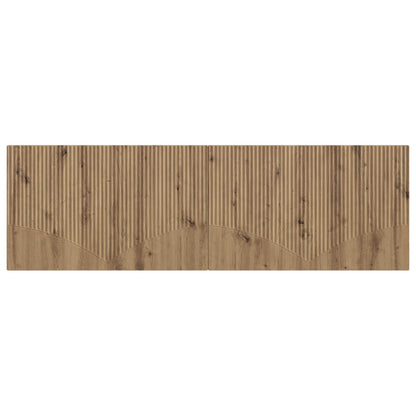Wall-Mounted Headboard HOORN Artisan Oak Engineered Wood