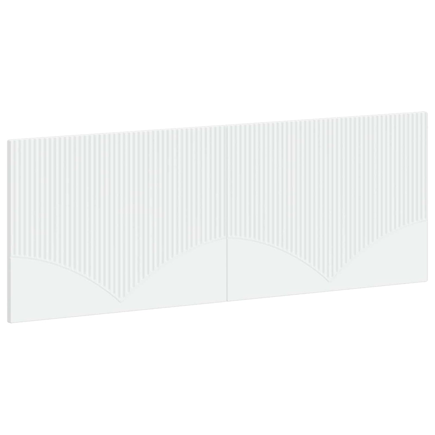 Wall-Mounted Headboard HOORN White Engineered Wood