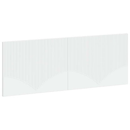 Wall-Mounted Headboard HOORN White Engineered Wood