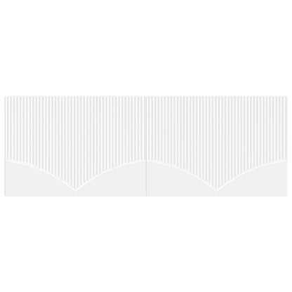 Wall-Mounted Headboard HOORN White Engineered Wood