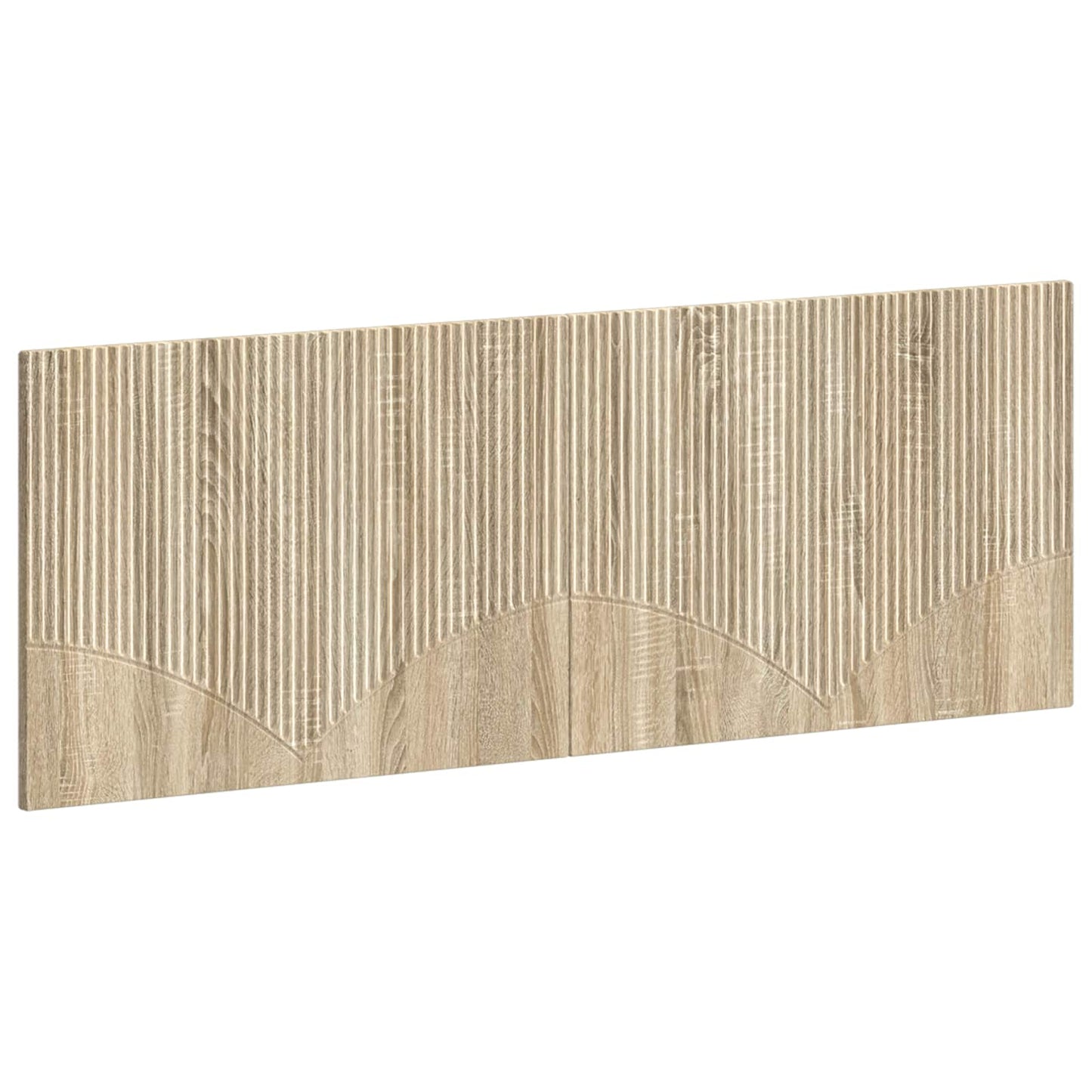 Wall-Mounted Headboard HOORN Sonoma Oak Engineered Wood