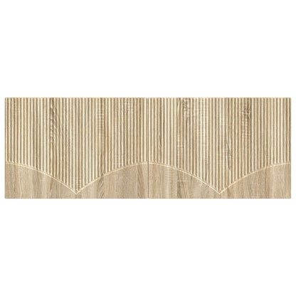 Wall-Mounted Headboard HOORN Sonoma Oak Engineered Wood