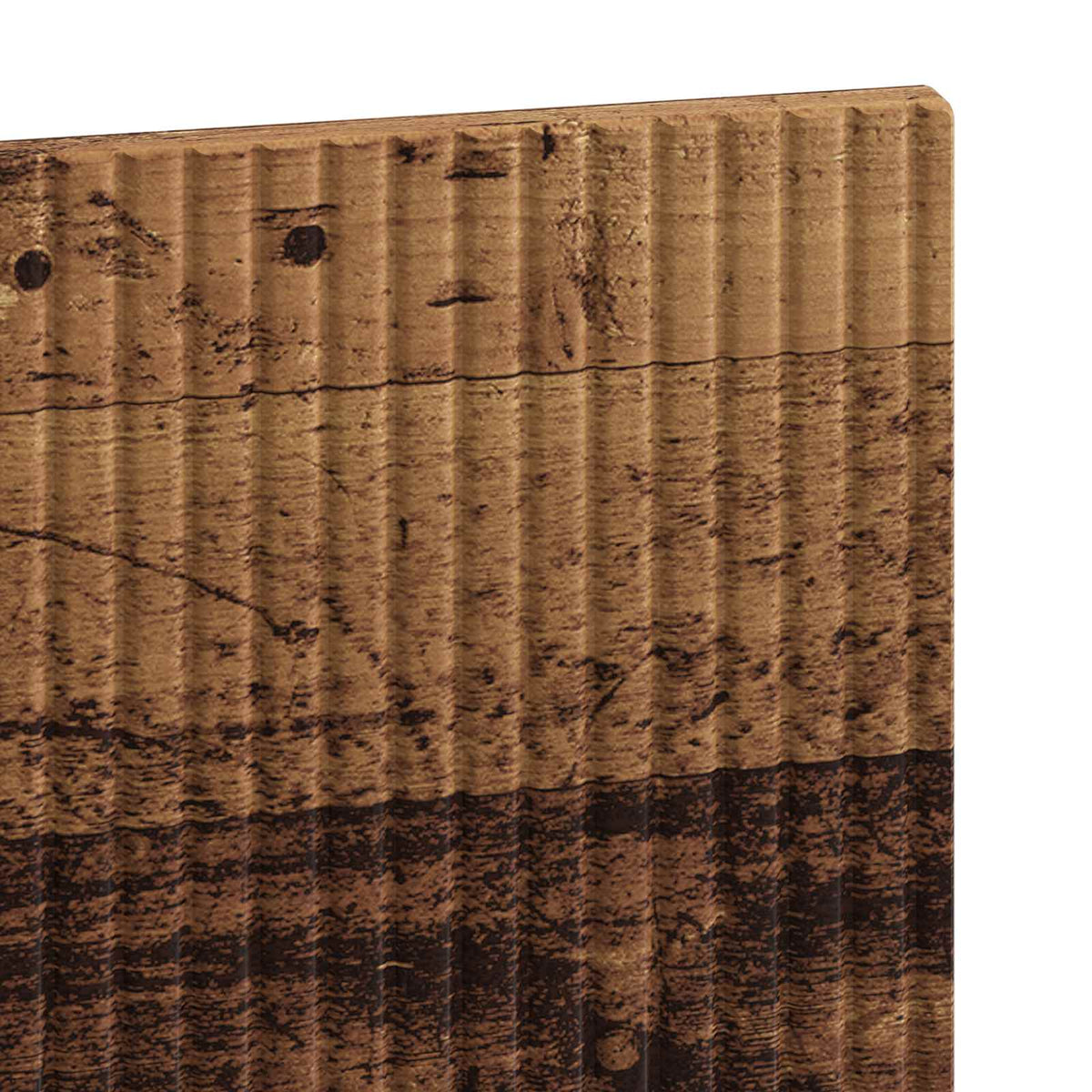 Wall-Mounted Headboard HOORN Old Wood Engineered Wood
