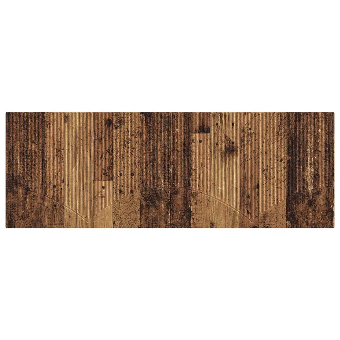 Wall-Mounted Headboard HOORN Old Wood Engineered Wood