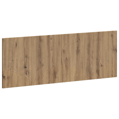 Wall-Mounted Headboard HOORN Artisan Oak Engineered Wood