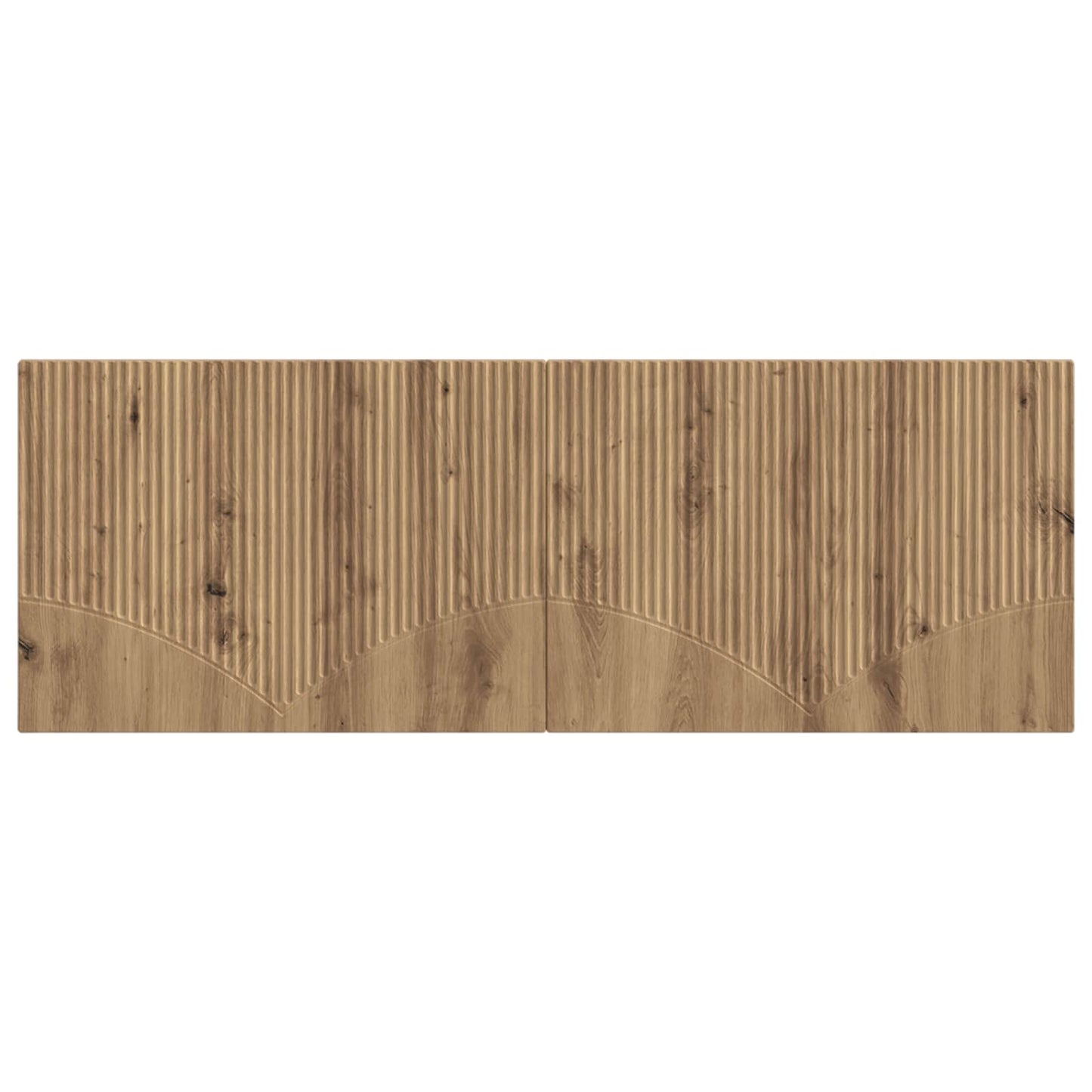 Wall-Mounted Headboard HOORN Artisan Oak Engineered Wood