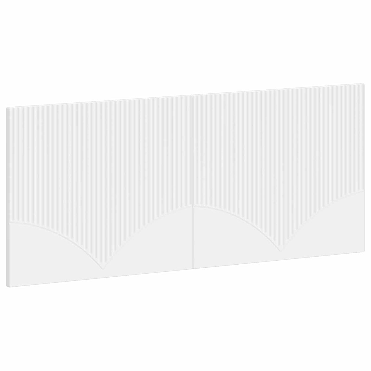 Wall-Mounted Headboard HOORN White Engineered Wood