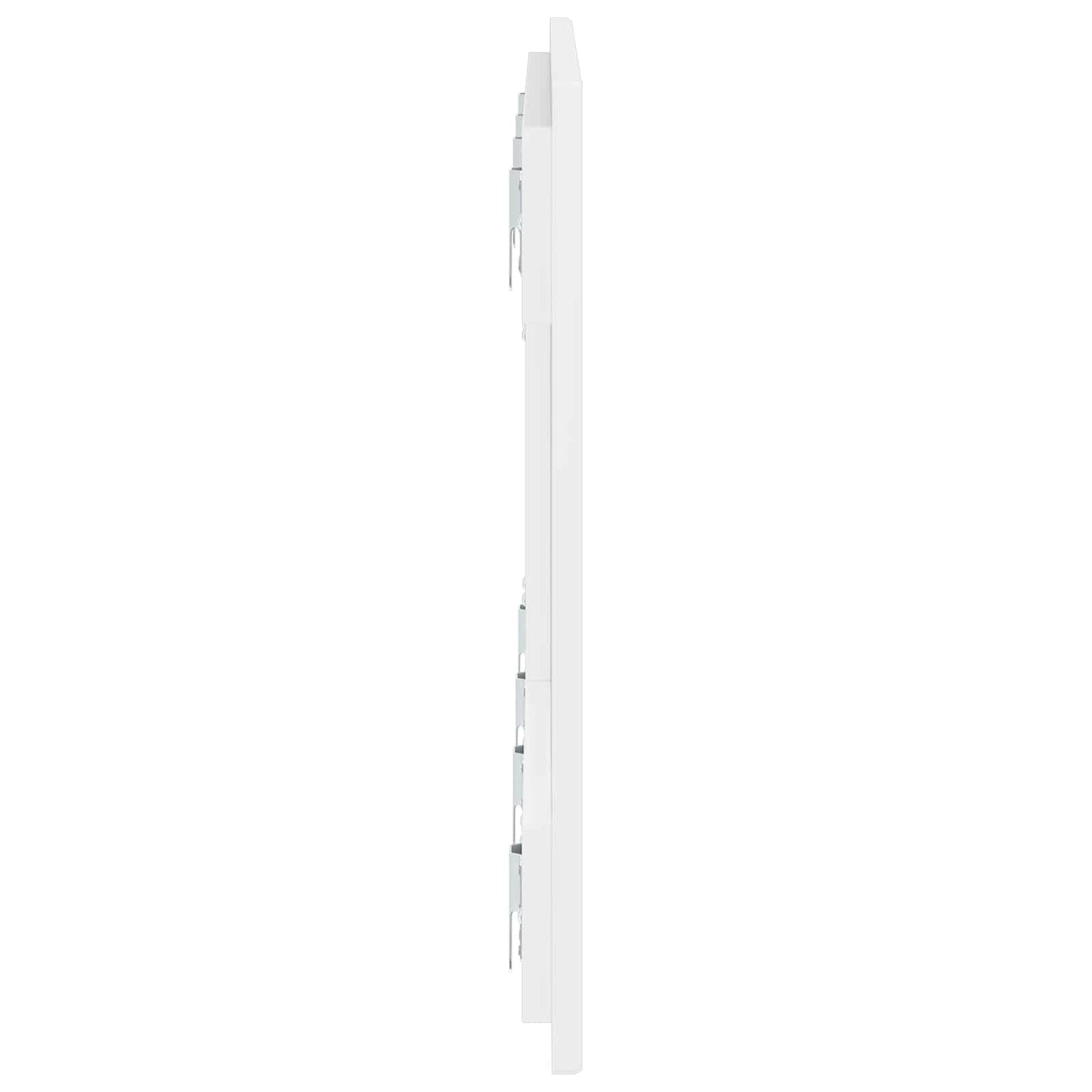 Wall-Mounted Headboard HOORN White Engineered Wood