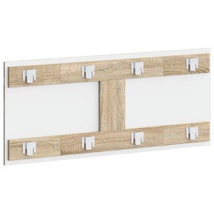 Wall-Mounted Headboard HOORN Sonoma Oak Engineered Wood