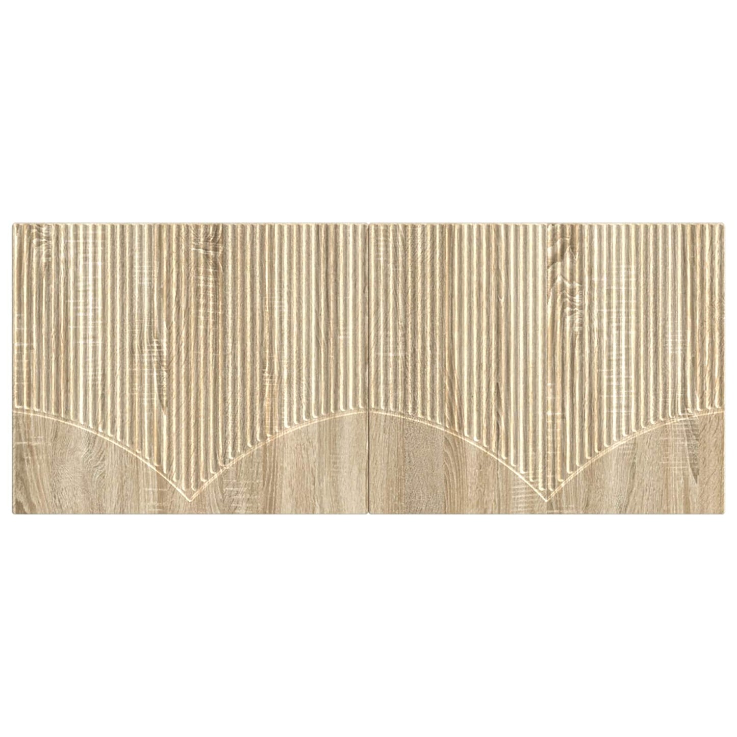 Wall-Mounted Headboard HOORN Sonoma Oak Engineered Wood