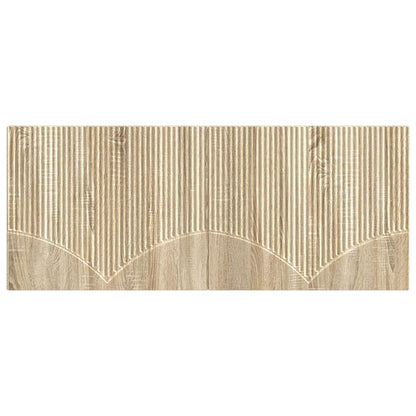 Wall-Mounted Headboard HOORN Sonoma Oak Engineered Wood