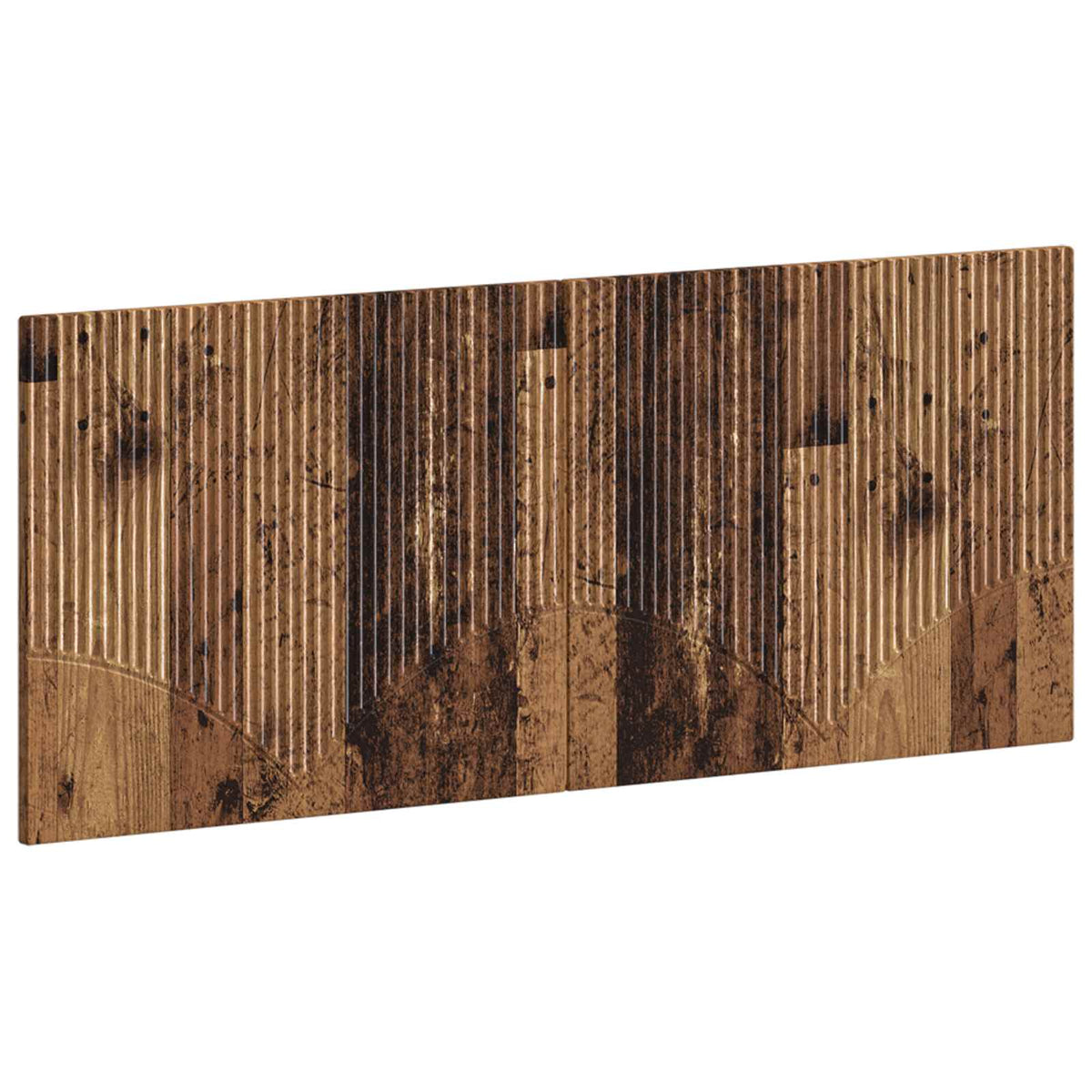 Wall-Mounted Headboard HOORN Old Wood Engineered Wood