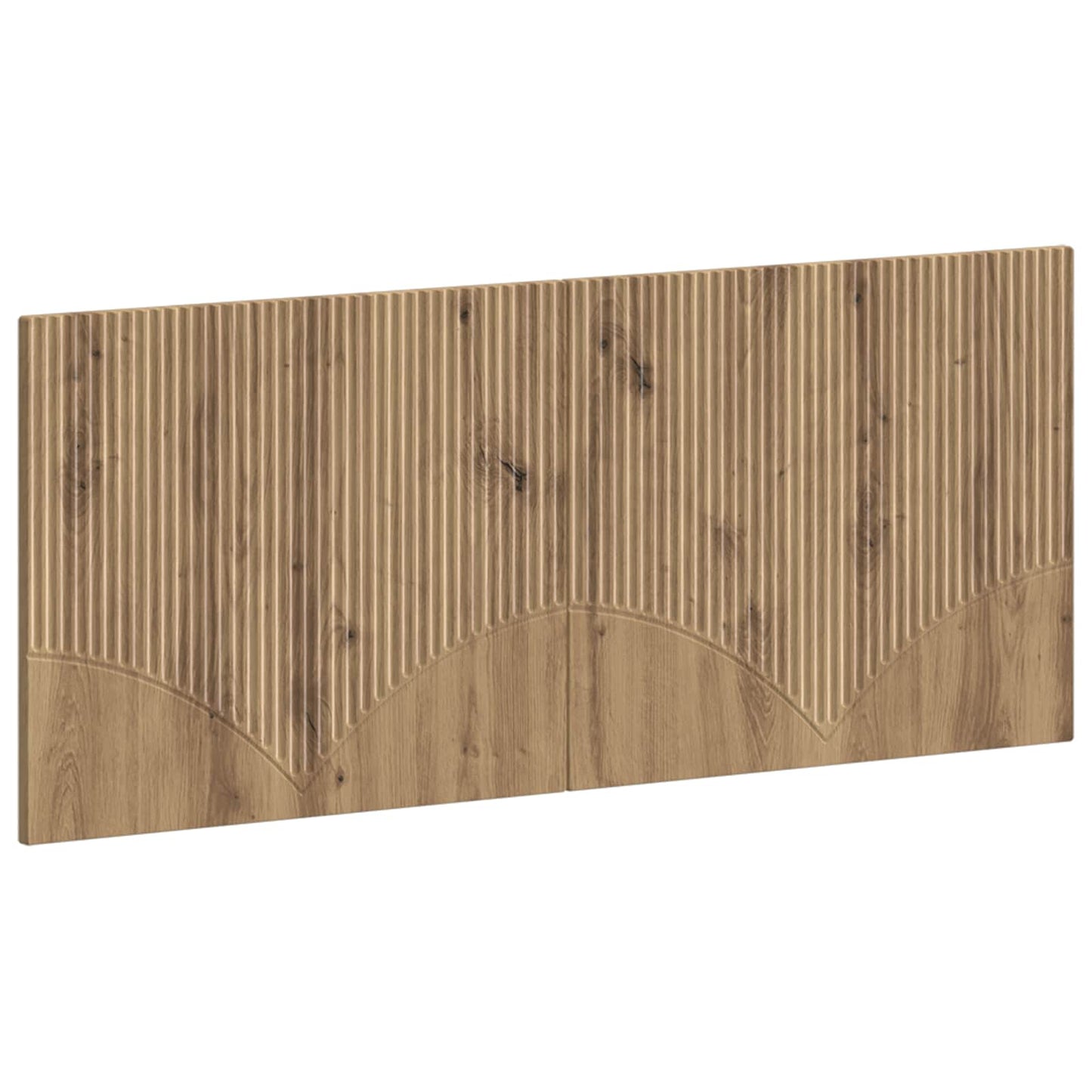 Wall-Mounted Headboard HOORN Artisan Oak Engineered Wood