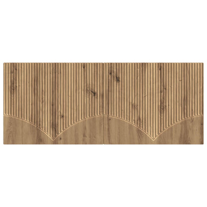 Wall-Mounted Headboard HOORN Artisan Oak Engineered Wood