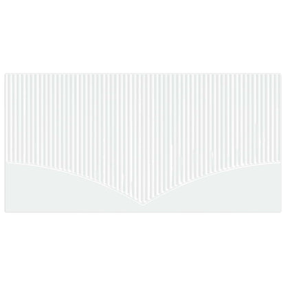Wall-Mounted Headboard HOORN White Engineered Wood
