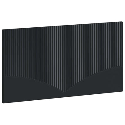 Wall-Mounted Headboard HOORN Black Engineered Wood