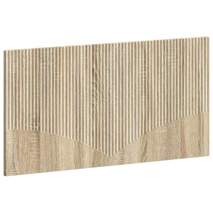 Wall-Mounted Headboard HOORN Sonoma Oak Engineered Wood