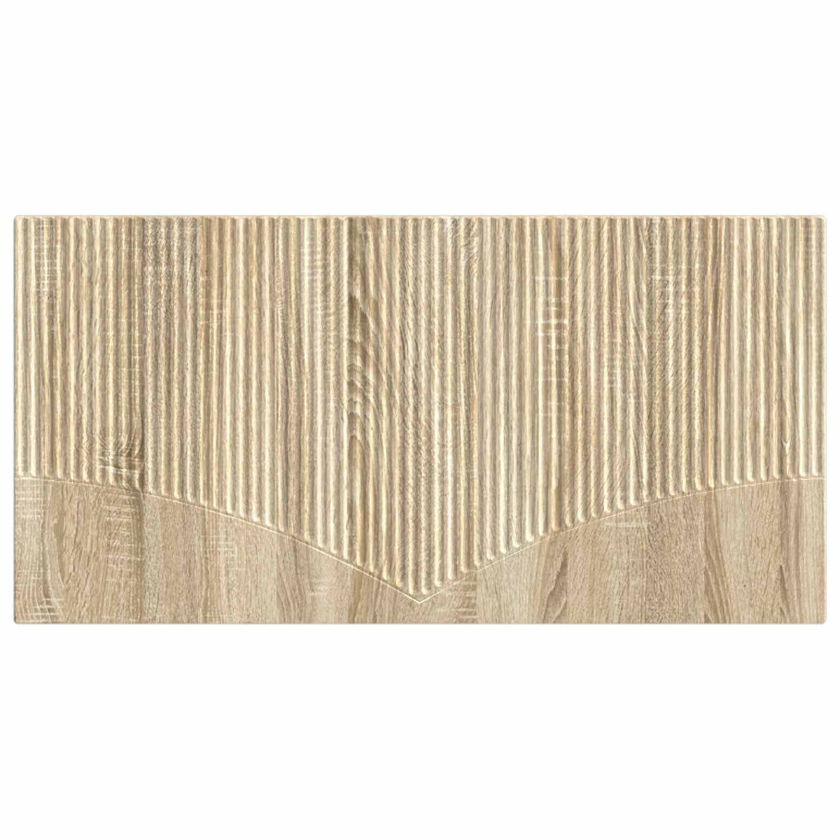 Wall-Mounted Headboard HOORN Sonoma Oak Engineered Wood
