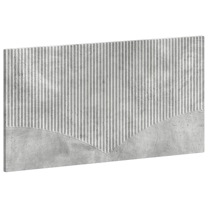 Wall-Mounted Headboard HOORN Concrete Grey Engineered Wood