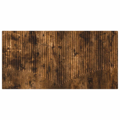Wall-Mounted Headboard HOORN Smoked Oak Engineered Wood