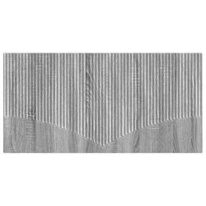 Wall-Mounted Headboard HOORN Grey Sonoma Engineered Wood
