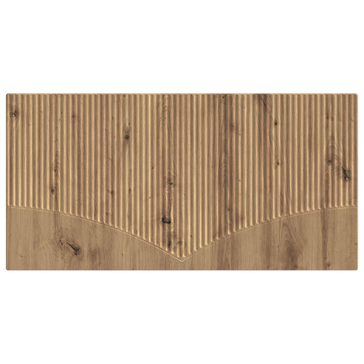 Wall-Mounted Headboard HOORN Artisan Oak Engineered Wood