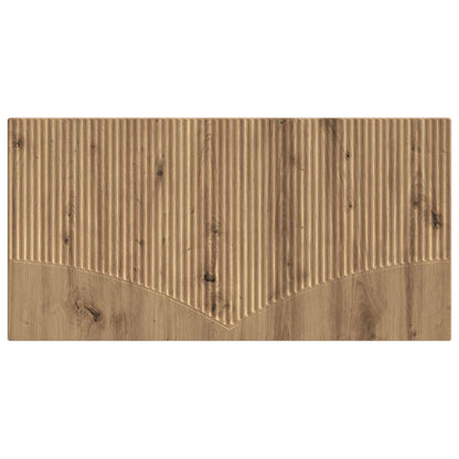 Wall-Mounted Headboard HOORN Artisan Oak Engineered Wood