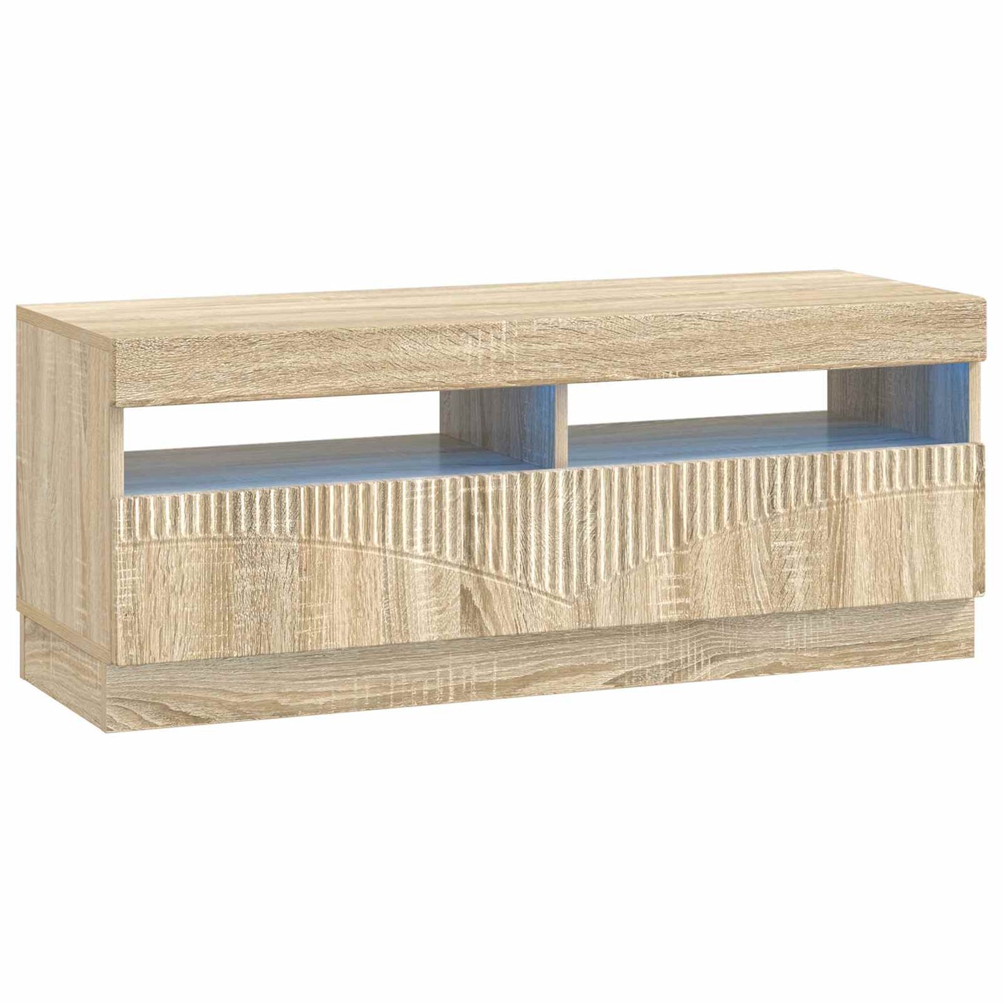 LED TV Cabinet Sonoma Oak Engineered Wood