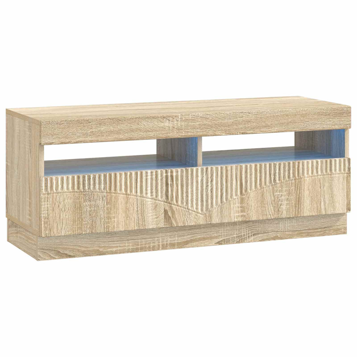 LED TV Cabinet Sonoma Oak Engineered Wood