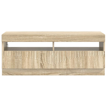 LED TV Cabinet Sonoma Oak Engineered Wood