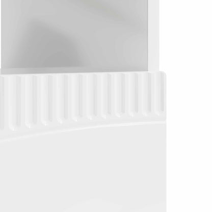 LED TV Cabinet High Gloss White Engineered Wood