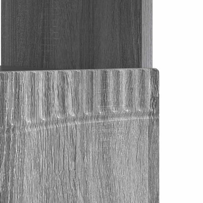 LED TV Cabinet Grey Sonoma Engineered Wood