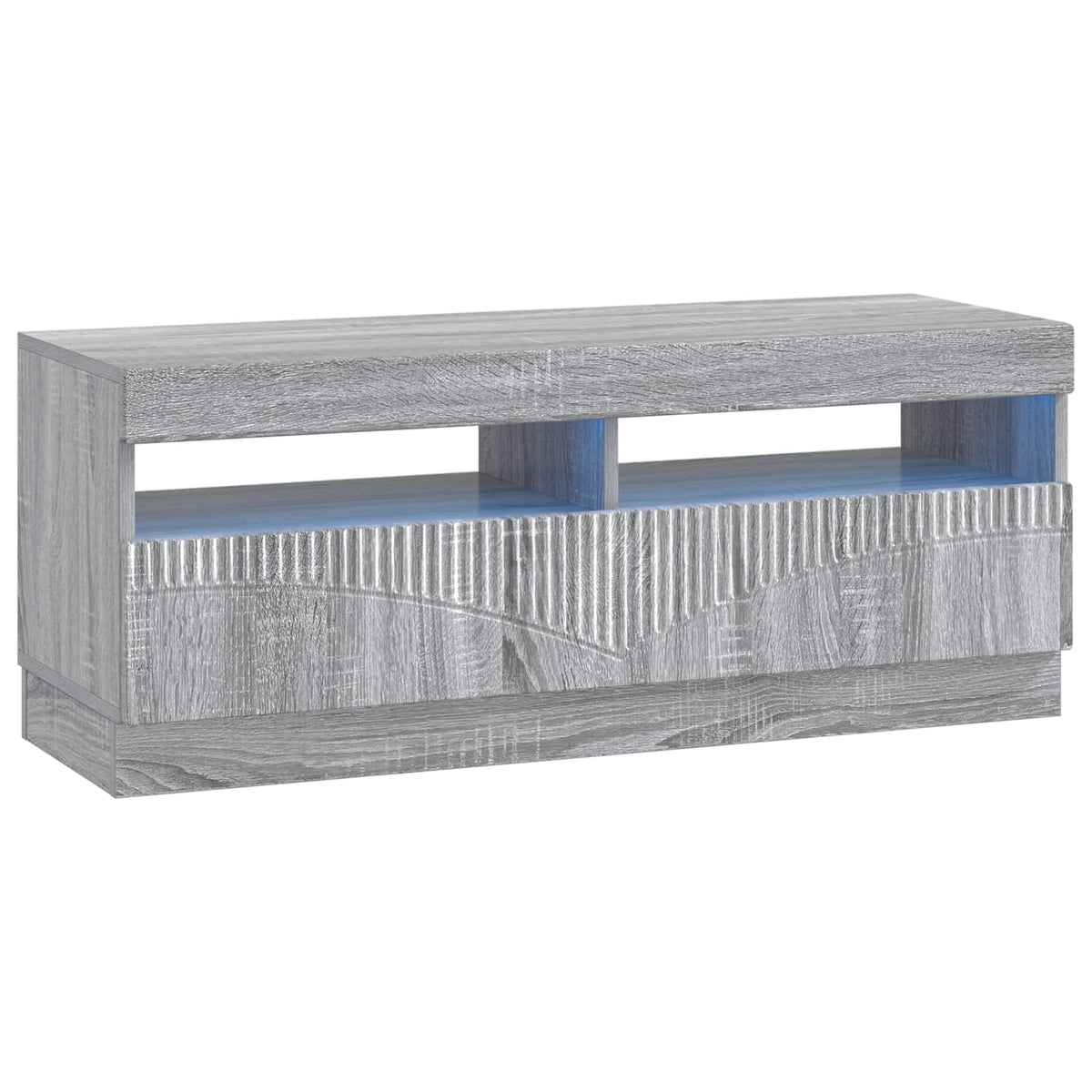 LED TV Cabinet Grey Sonoma Engineered Wood