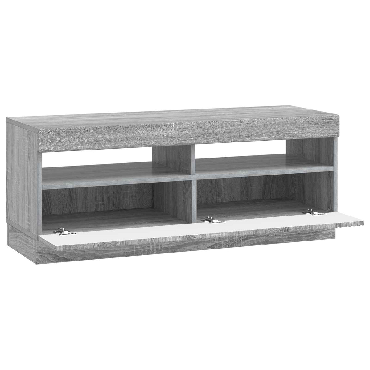 LED TV Cabinet Grey Sonoma Engineered Wood