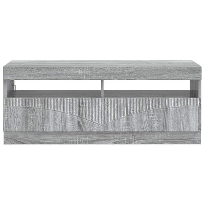 LED TV Cabinet Grey Sonoma Engineered Wood