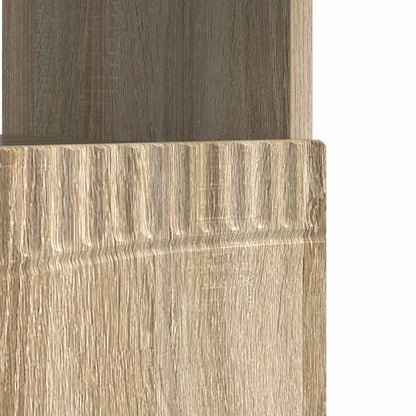 LED TV Cabinet Sonoma Oak Engineered Wood