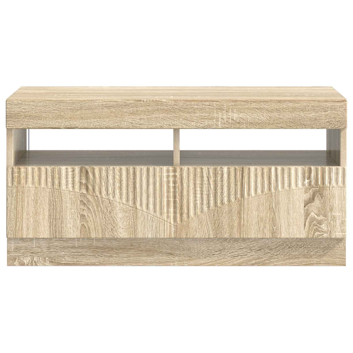 LED TV Cabinet Sonoma Oak Engineered Wood