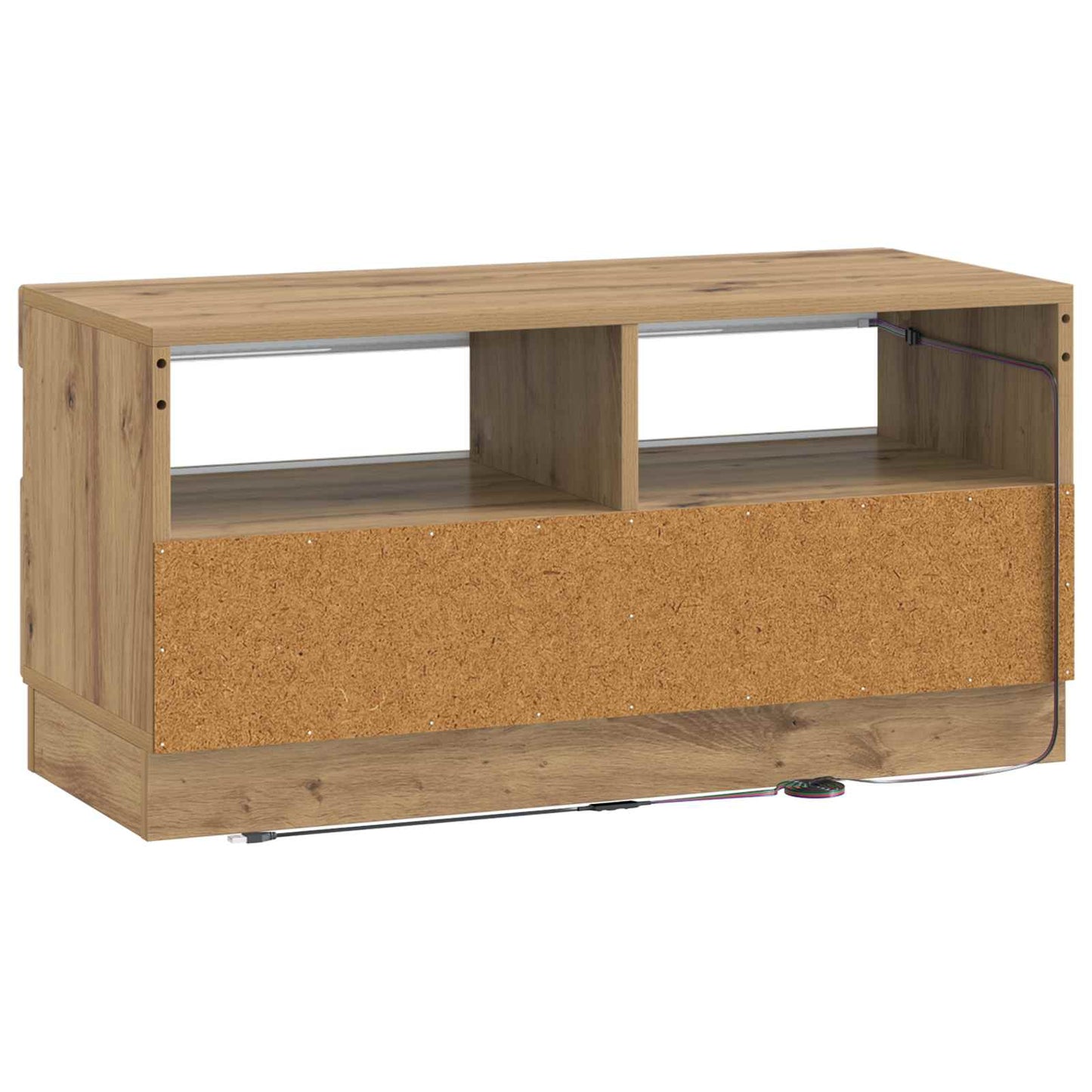 LED TV Cabinet Artisan Oak Engineered Wood