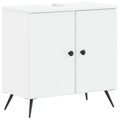 Bathroom Sink Cabinet BREDA White 59.5 x 31.5x 59 cm