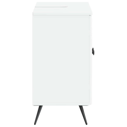 Bathroom Sink Cabinet BREDA White 59.5 x 31.5x 59 cm