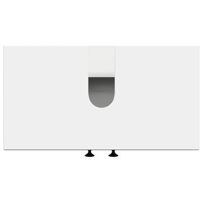 Bathroom Sink Cabinet BREDA White 59.5 x 31.5x 59 cm