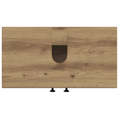 Bathroom Sink Cabinet BREDA Artisan Oak 59.5 x 31.5x 59 cm
