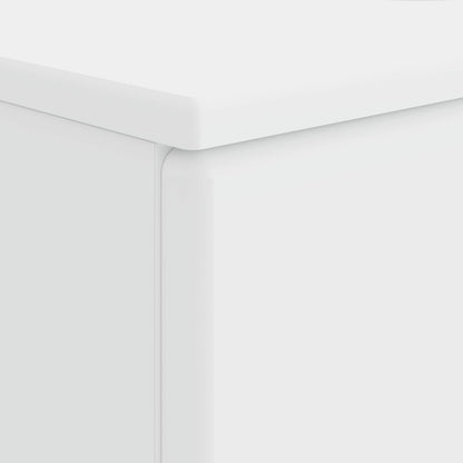 Bathroom Sink Cabinet BREDA White 82 x 41x 59 cm