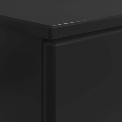 Bathroom Sink Cabinet BREDA Black 82 x 41x 59 cm