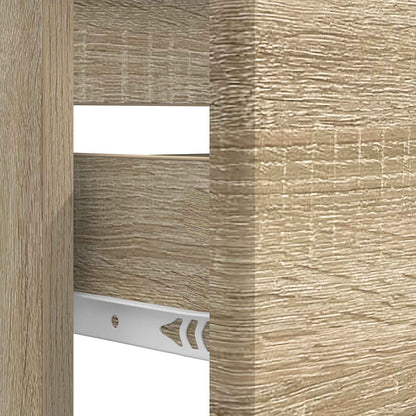Bathroom Sink Cabinet BREDA Sonoma Oak 82 x 41x 59 cm