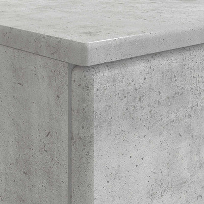 Bathroom Sink Cabinet BREDA Concrete Grey 82 x 41x 59 cm